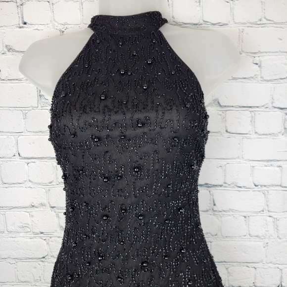 NWT Windsor Size M Beaded Backless Mini Dress - Picture 5 of 8